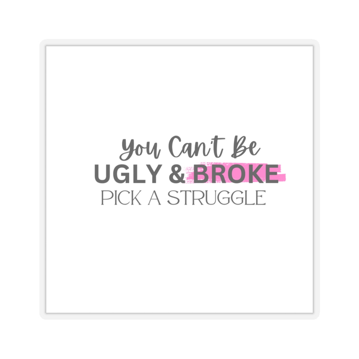 Kiss-Cut Stickers