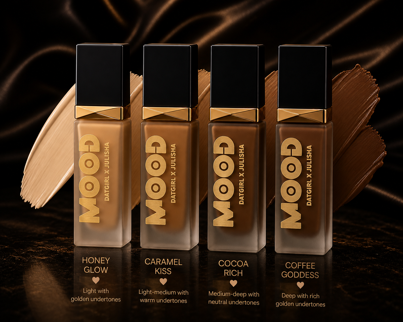 Coffee Goddess Foundation – Full Coverage, Lightweight & Long-Wear | Dat Girl Cosmetics