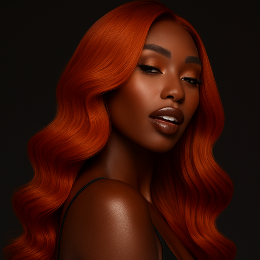 Just A Girl Wigs (Body Wave- Orange)