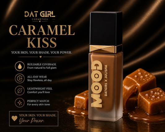 Coffee Goddess Foundation – Full Coverage, Lightweight & Long-Wear | Dat Girl Cosmetics