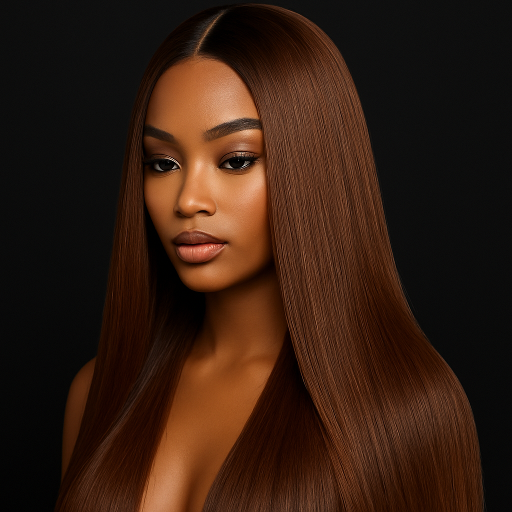 Jessy Brown Color Wig (Straight)
