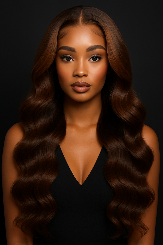 Jessy Brown Color Wig (Body Wave)
