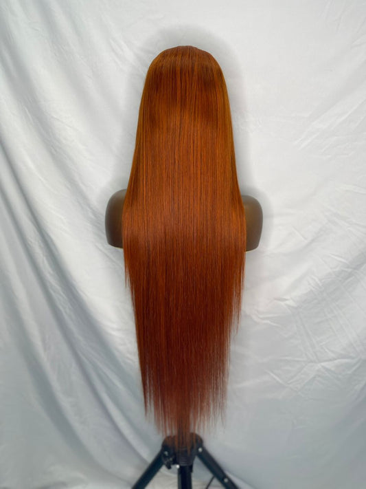 Just A Girl Wigs (Straight- Orange)