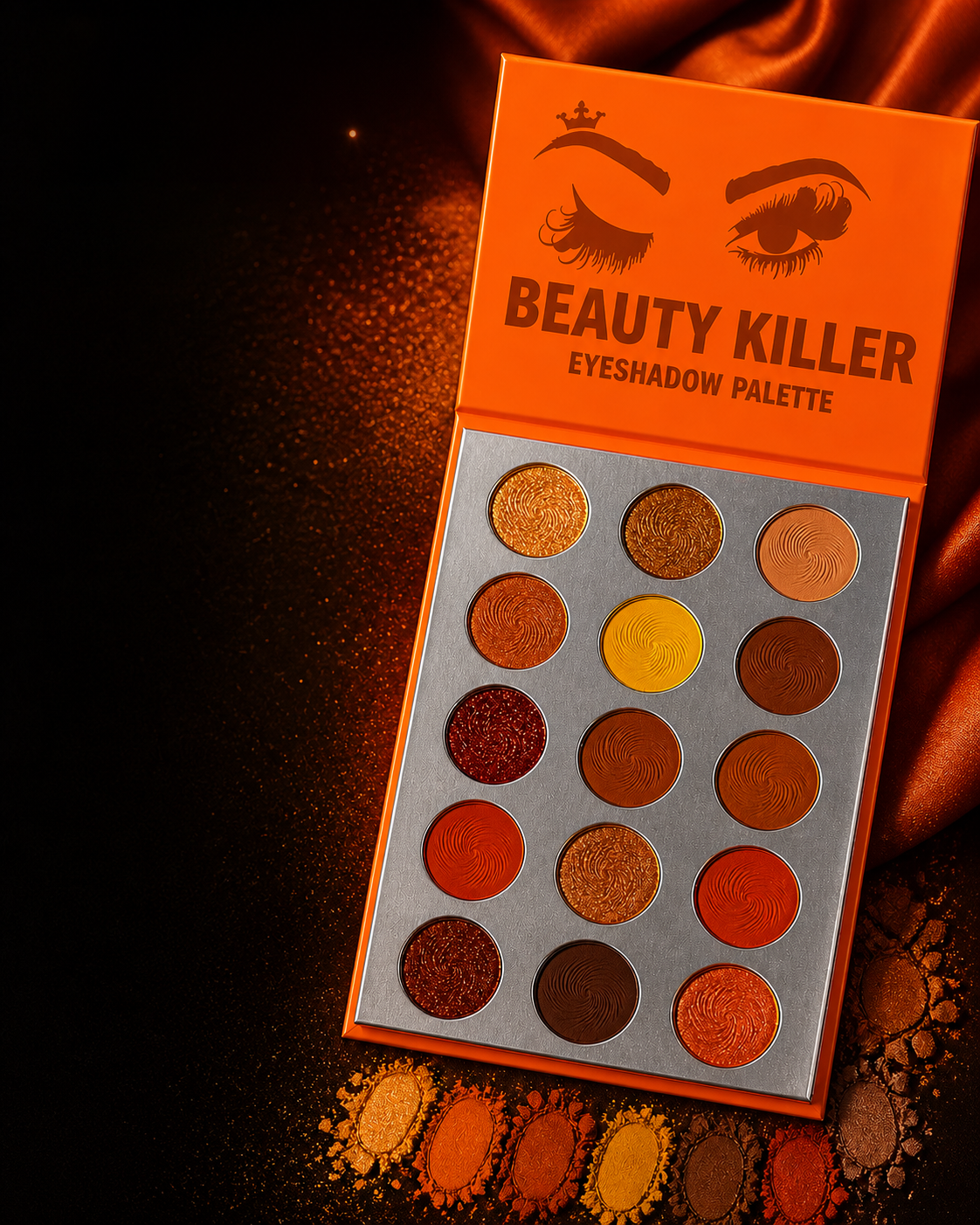 Beauty Killer Eyeshadow Palette – Highly Pigmented, Blendable & Long-Wear | Kym B Cosmetics