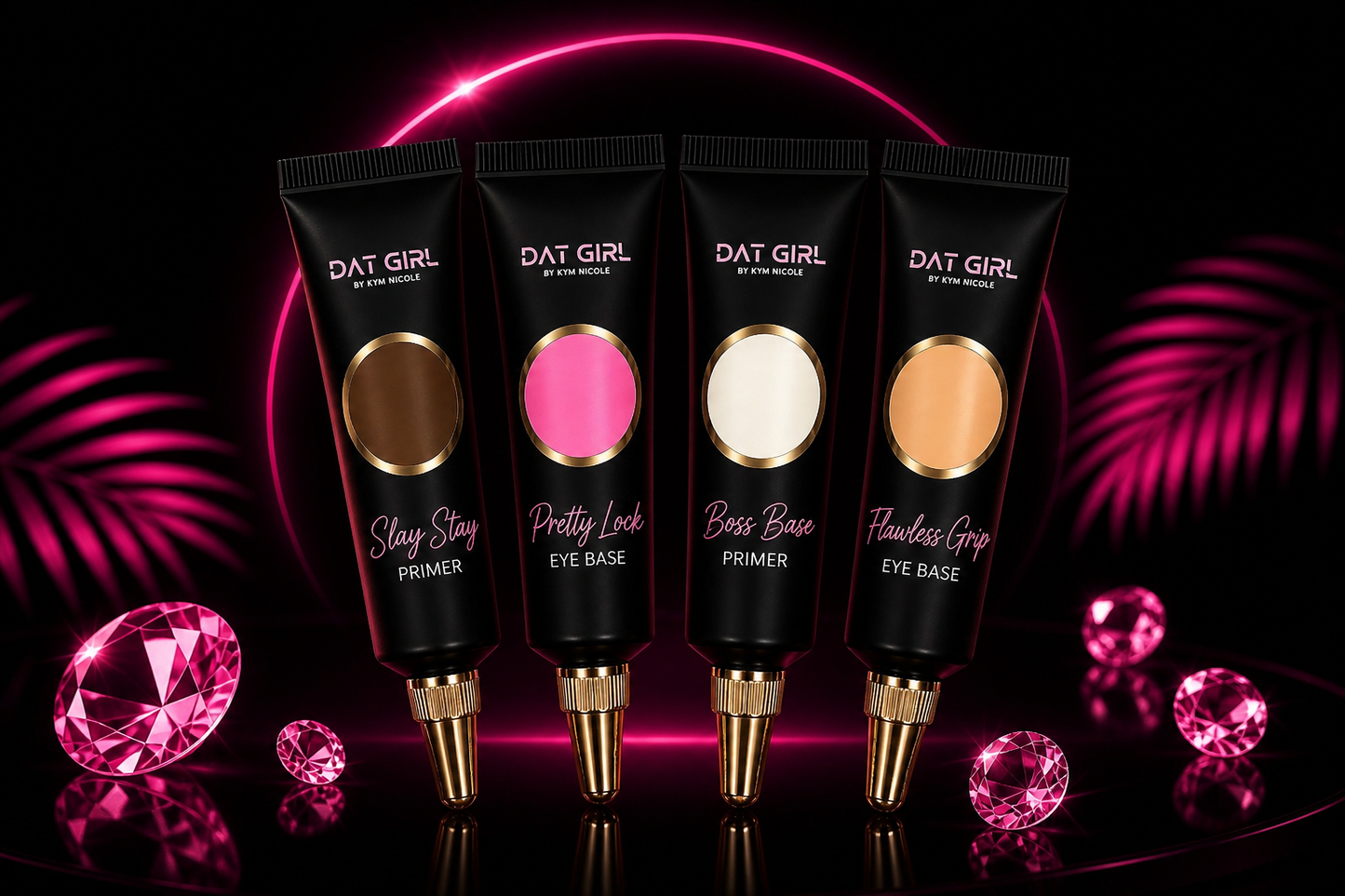DatGirlKym Eye Primer Collection – Long Lasting, Crease-Proof Eyeshadow Base
