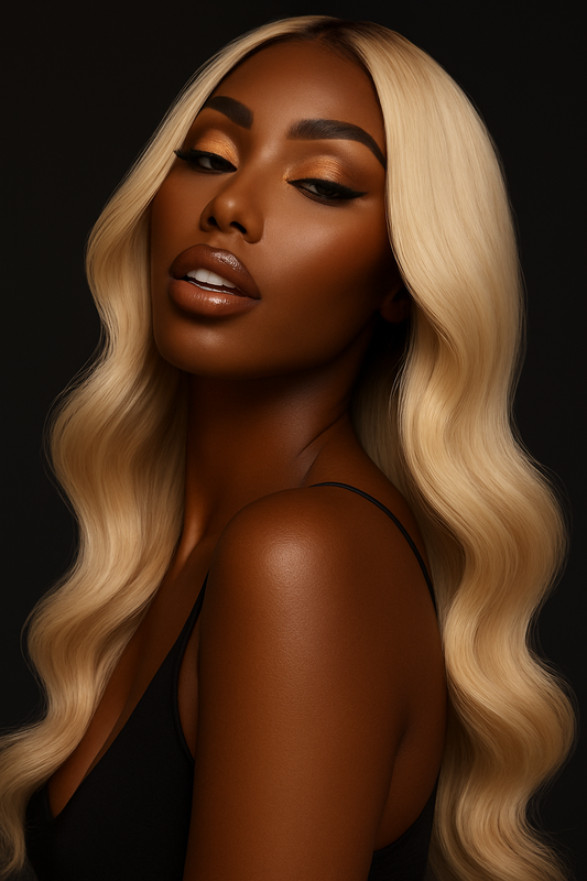 Stacy 613 Honey Blonde Wigs (Body Wave)