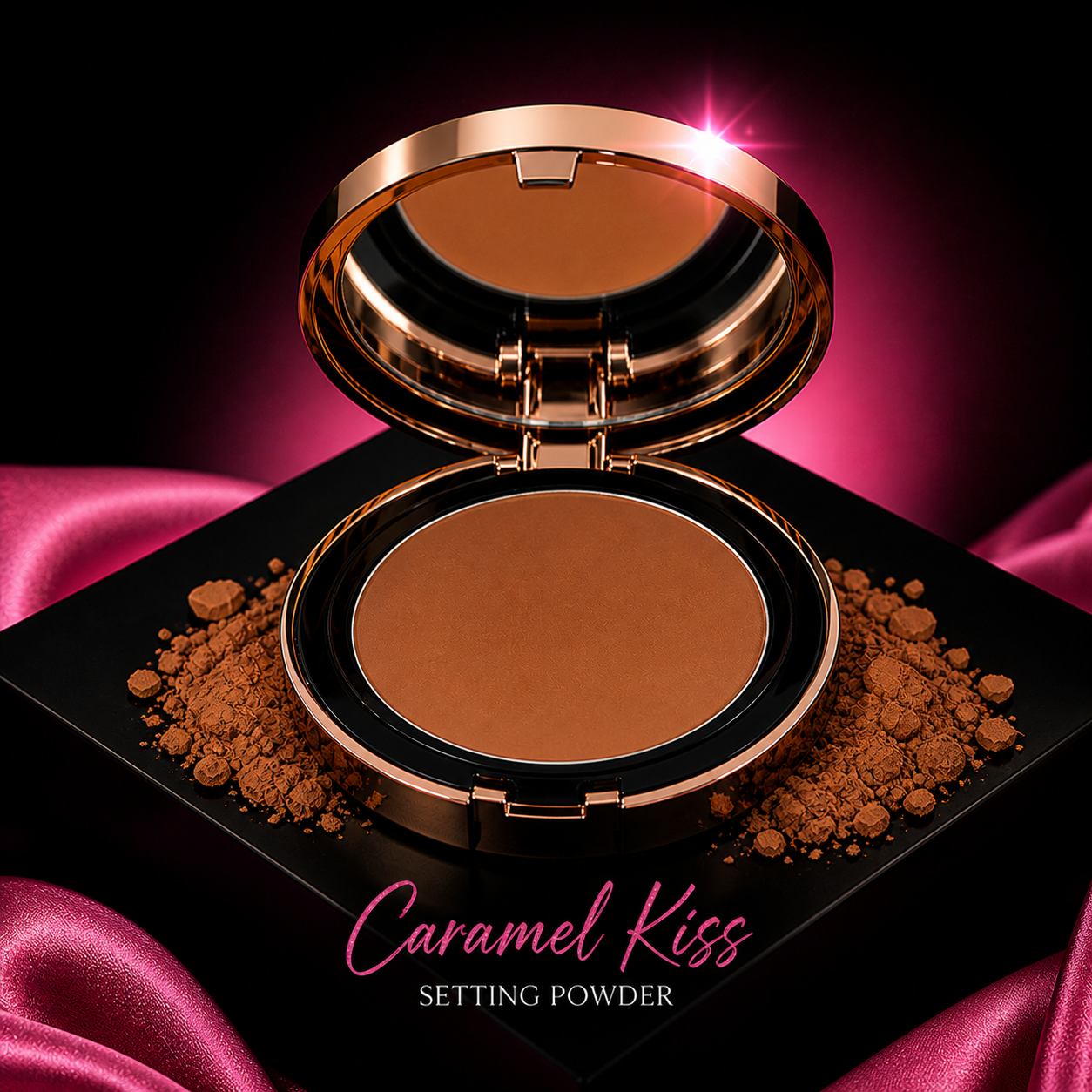 Flawless Finish Setting Powder – Golden Glow, Caramel Kiss, Honey Snatch & Vanilla Silk