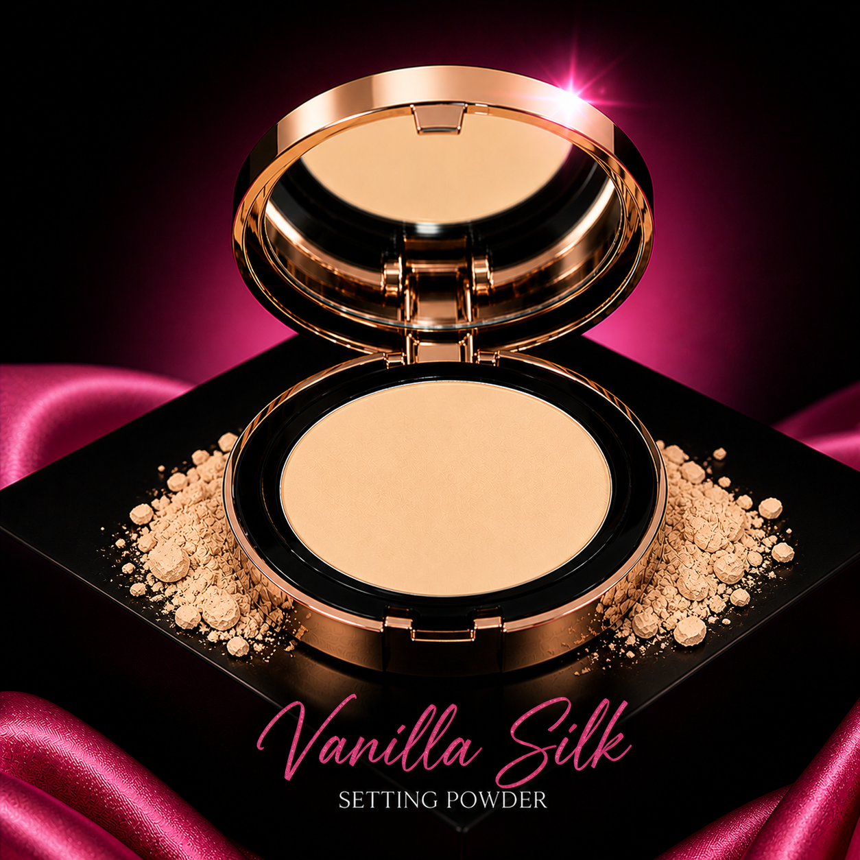 Flawless Finish Setting Powder – Golden Glow, Caramel Kiss, Honey Snatch & Vanilla Silk