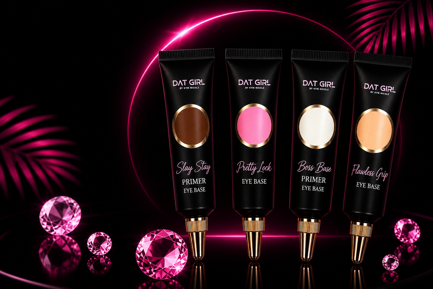 DatGirlKym Eye Primer Collection – Long Lasting, Crease-Proof Eyeshadow Base