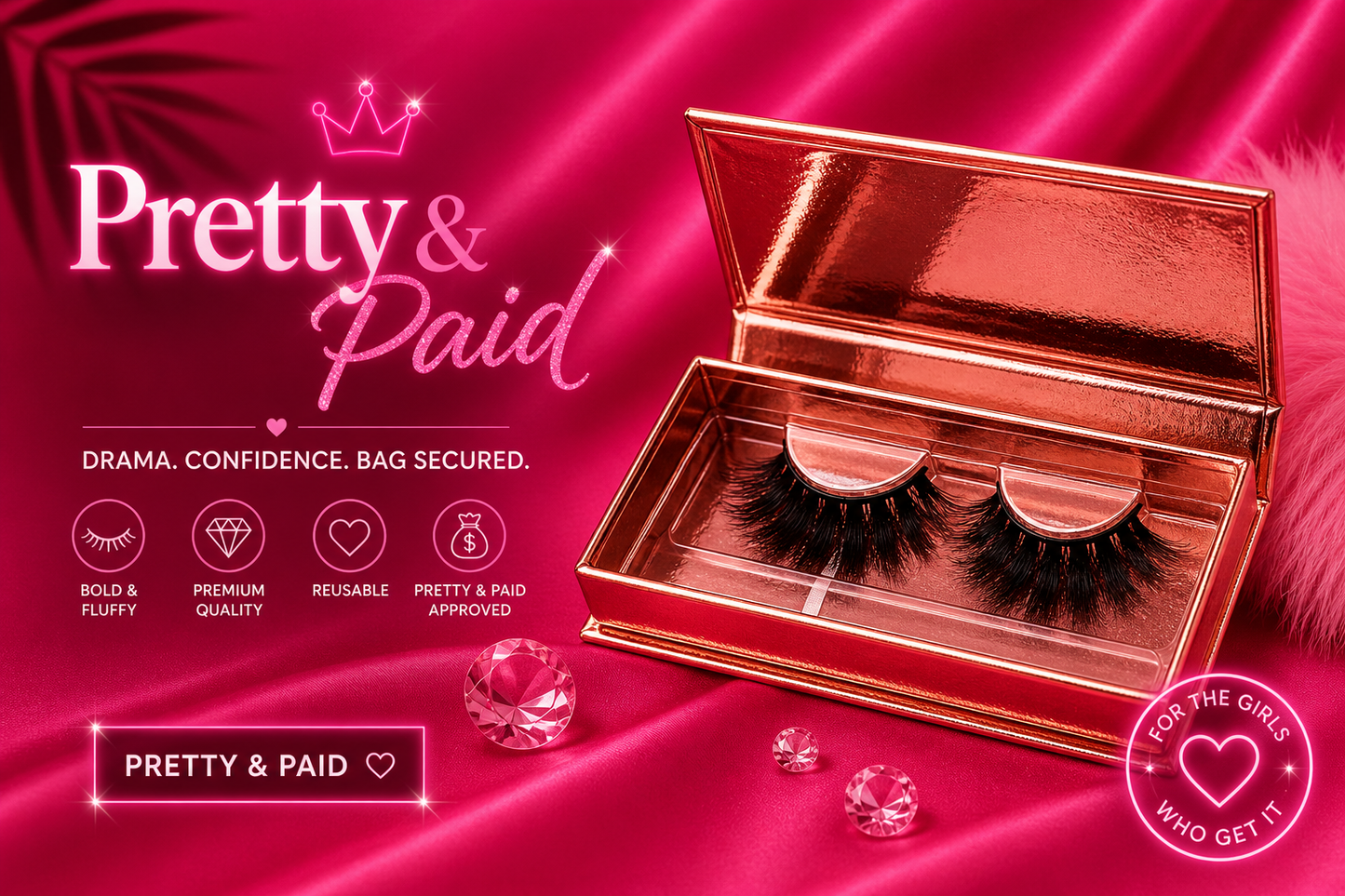 Pretty & Paid Lashes 💅🏽✨
