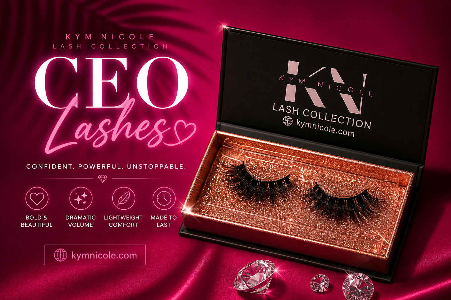 CEO Lashes – Luxury Bold Volume Faux Mink Lashes