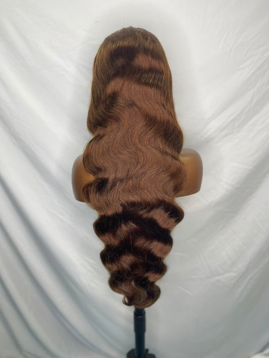 Jessy Brown Color Wig (Body Wave)